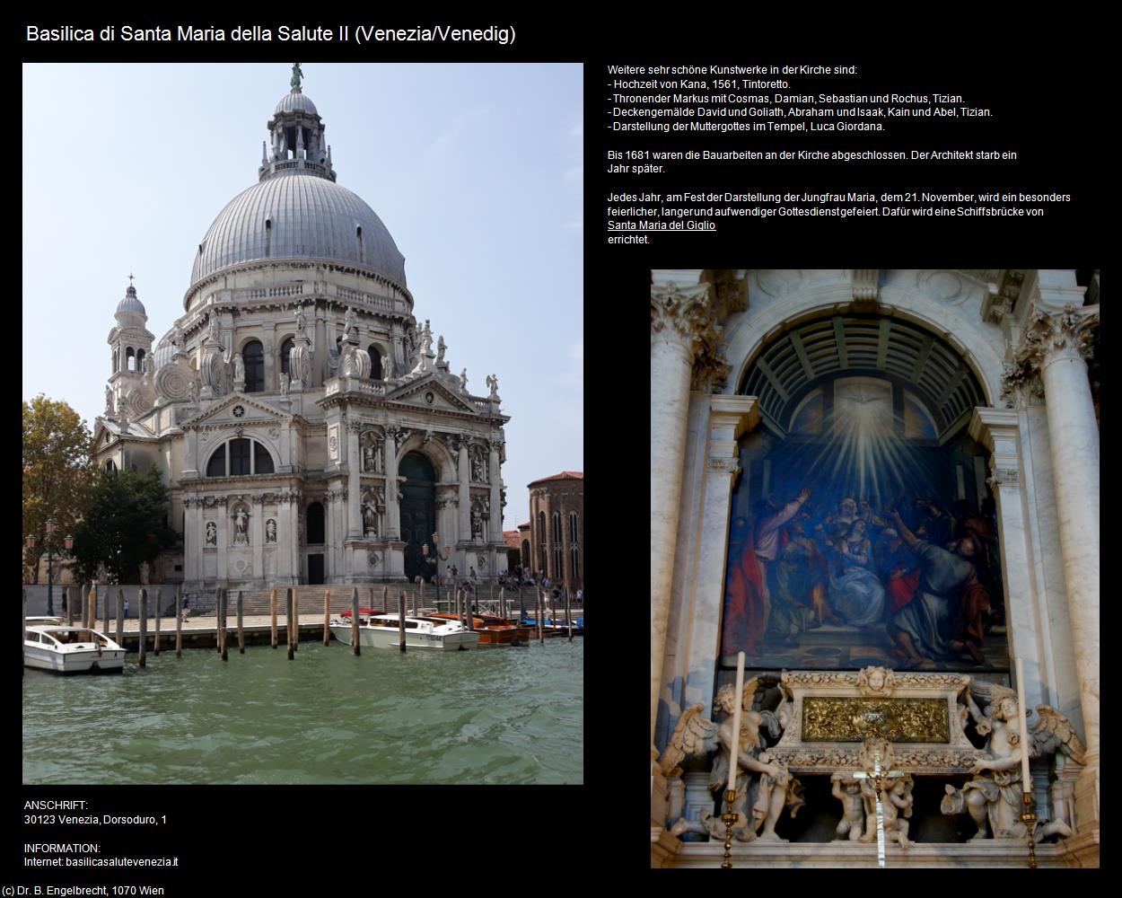 Basilica di Santa Maria della Salute II (Venedig/Venezia) in Kulturatlas-VENEDIG(c)B.Engelbrecht