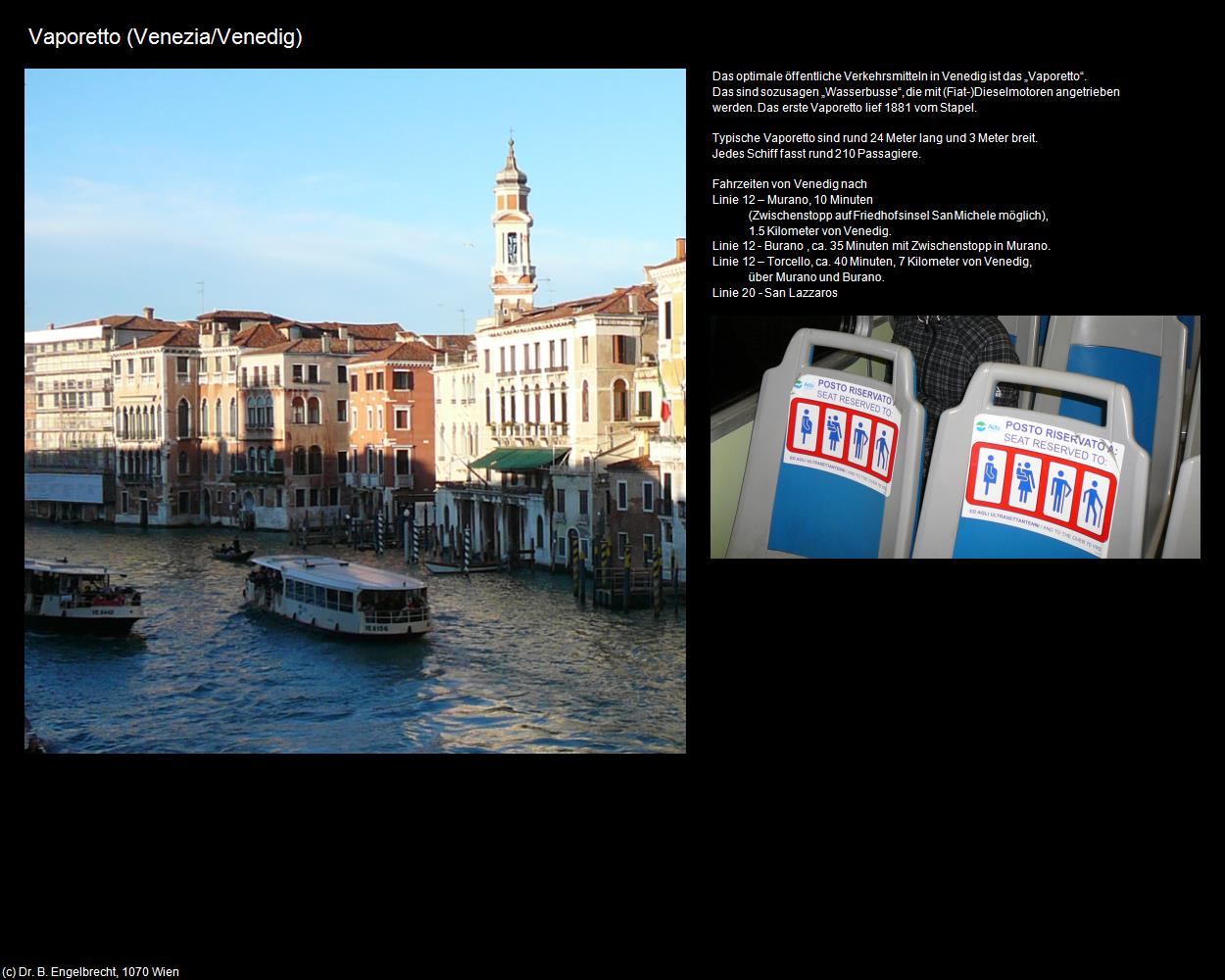 Vaporetto (Venedig/Venezia) in Kulturatlas-VENEDIG