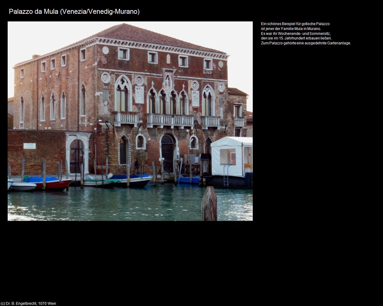 Palazzo da Mula (Murano) (Venedig/Venezia) in Kulturatlas-VENEDIG