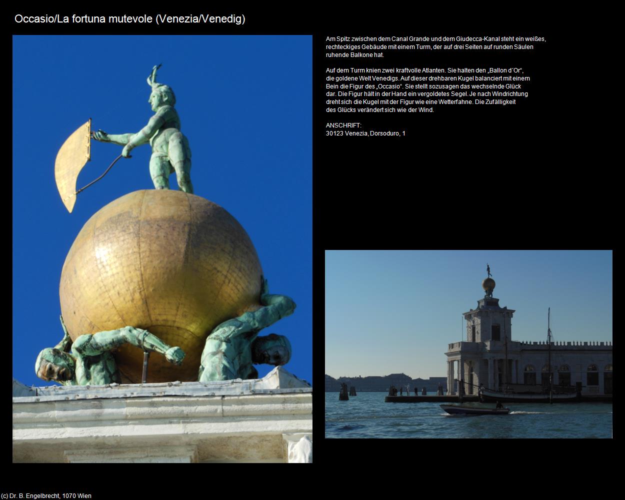 Occasio/La fortuna mutevole (Venedig/Venezia) in Kulturatlas-VENEDIG