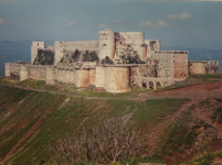 Kreuzfahrerburg Krak des Chevaliers I  (Al-Husn in Syrien (SYR))