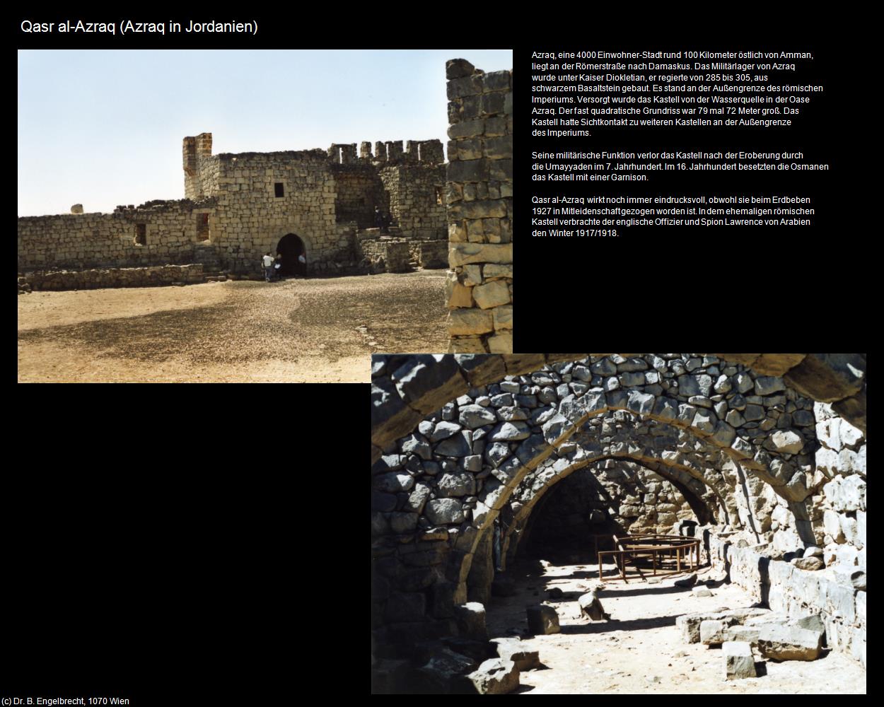 Qasr al-Azraq (Azraq (JOR)) in Kulturatlas-JORDANIEN-SYRIEN-LIBANON