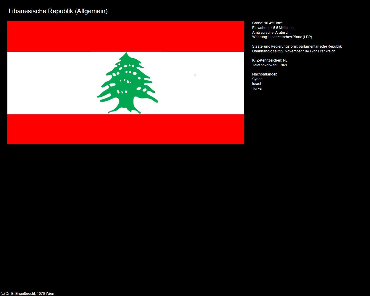 Libanesische Republik (+Allgemein) in Kulturatlas-JORDANIEN-SYRIEN-LIBANON