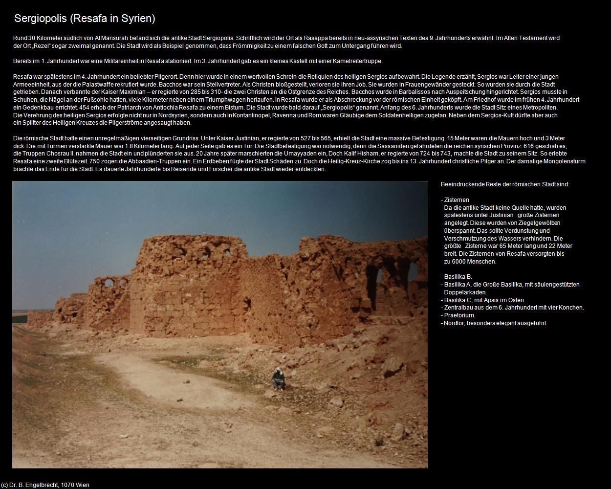 Sergiopolis (Resafa (SYR)) in Kulturatlas-JORDANIEN-SYRIEN-LIBANON