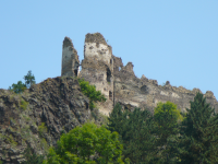 Burgruine Sachsenstein  (Ziar nad Hronom/Heiligenkreuz an der Gran)