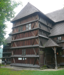 Hölzerne Atrikularkirche I  (Hronsek/Zwickelsdorf)