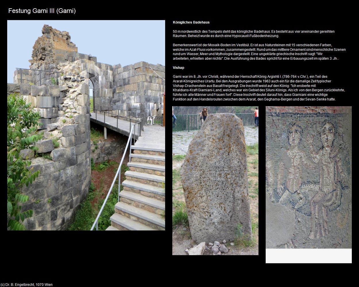 Königliches Badehaus, Vishap (Garni) in Kulturatlas-ARMENIEN