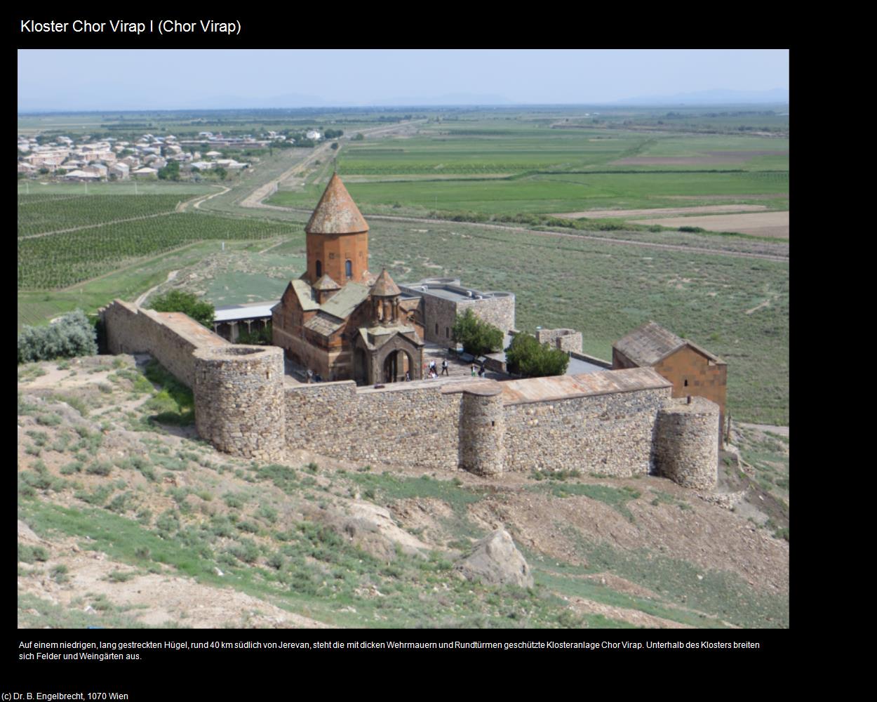 Kloster Chor Virap I  (Chor Virap) in Kulturatlas-ARMENIEN