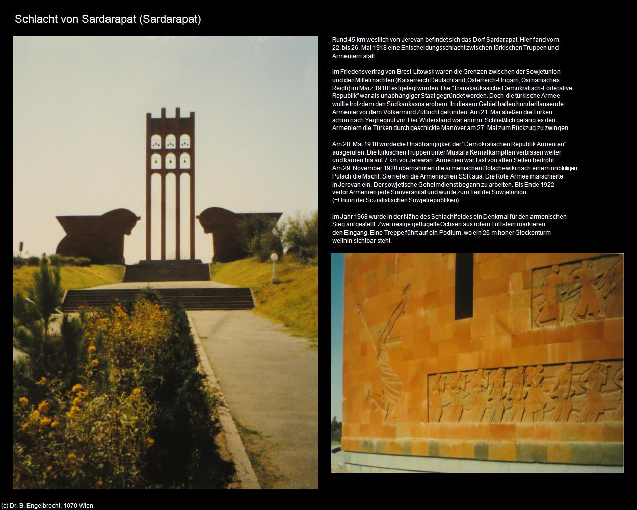 Denkmal (Sardarapat) in Kulturatlas-ARMENIEN