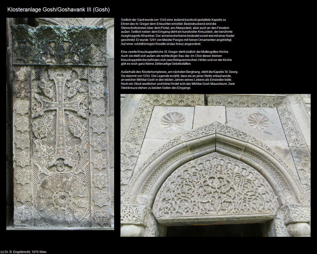 Klosteranlage/Goshavank III (Gosh) in Kulturatlas-ARMENIEN