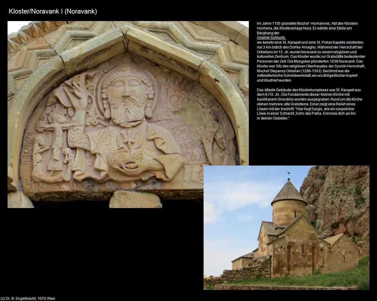 Klosteranlage Noravank I (Noravank) in Kulturatlas-ARMENIEN(c)B.Engelbrecht