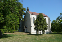 Ödes Kloster mit Wallfk. hl. Kreuz (Baumgarten im Burgenland)