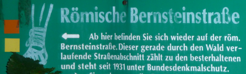 Römische Bernsteinstraße  (Großmutschen)