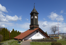 Wahrzeichen Uhrturm  (Neufeld an der Leitha)