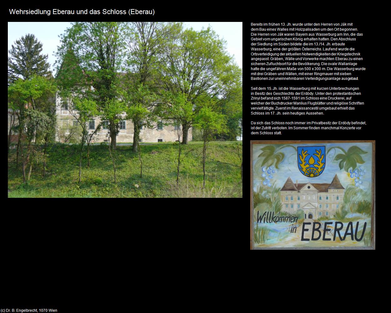 Wehrsiedlung Eberau und das Schloss  (Eberau) in Kulturatlas-BURGENLAND