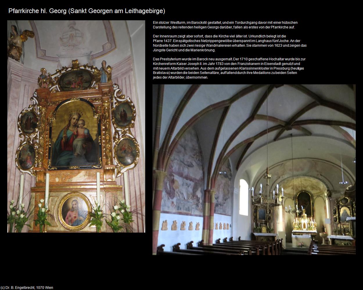 Pfk. hl. Georg  (Sankt Georgen am Leithagebirge) in Kulturatlas-BURGENLAND