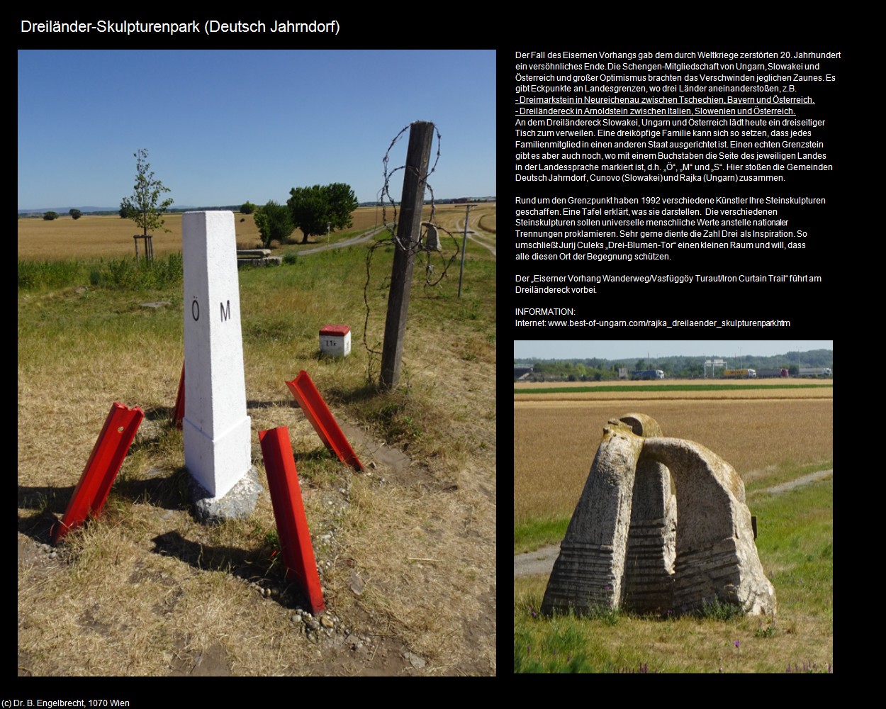 Dreiländer-Skulpturenpark (Deutsch Jahrndorf) in Kulturatlas-BURGENLAND(c)B.Engelbrecht