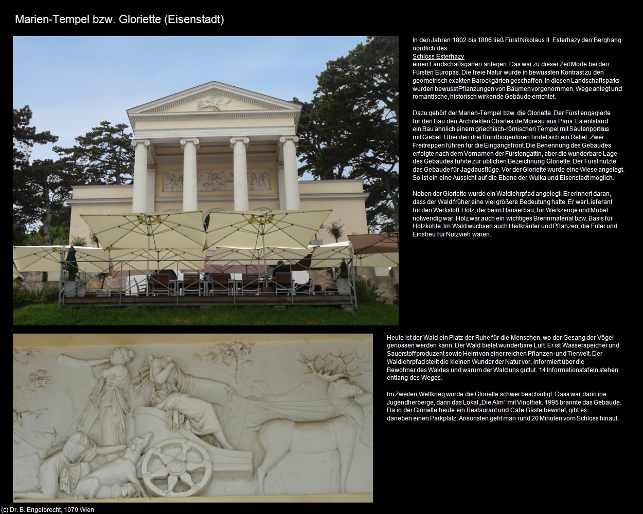 Gloriette (Eisenstadt) in Kulturatlas-BURGENLAND(c)B.Engelbrecht