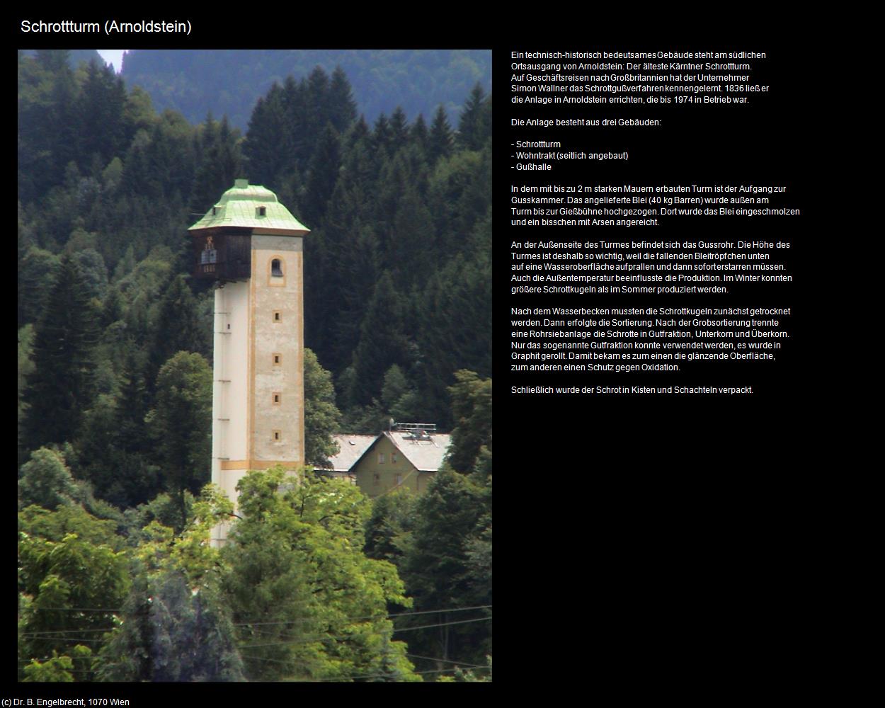 Schrottturm (Arnoldstein) in Kulturatlas-KÄRNTEN