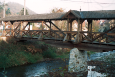 Gedeckte Holzbrücke (Alland)