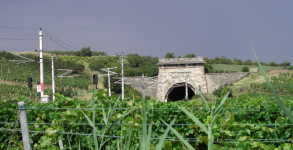 Eisenbahntunnel - Weinbau und die Urbanikapelle (Traiskirchen)