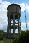 Wasserturm der ehem. k. k. Pulverfabrik Blumau (Blumau-Neurißhof)