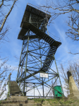 Wienerwald mit Leopold-Figl-Observatorium (Schöpfl)