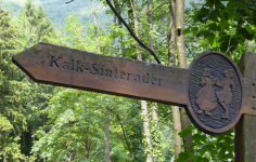 Naturdenkmal Kalksinterader   (Waldegg)