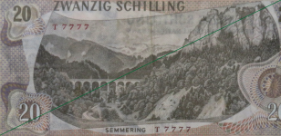 Der 20-Schilling-Blick (Semmering)