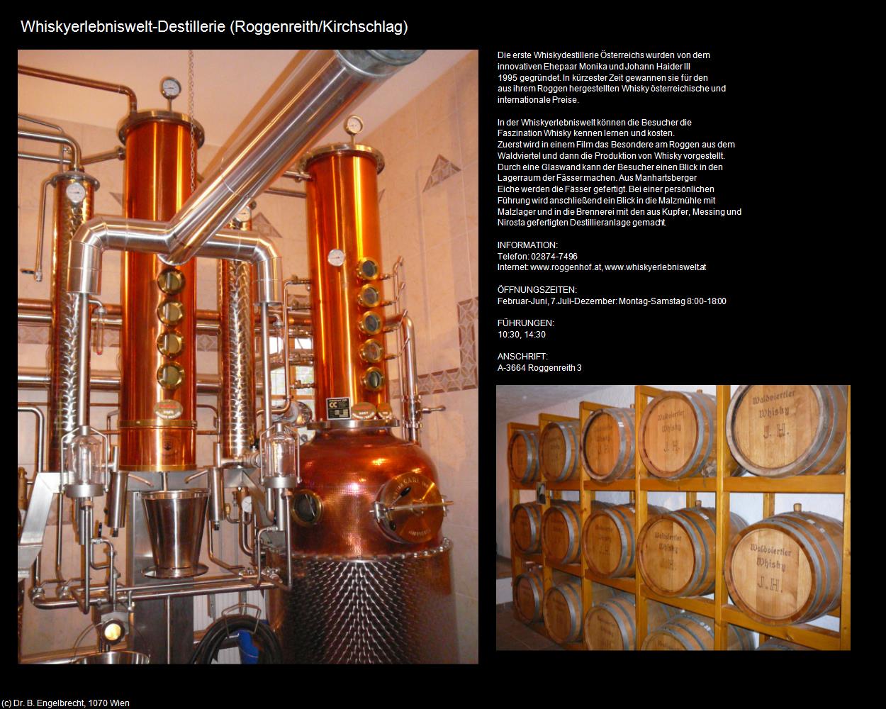 Whiskyerlebniswelt-Destillerie (Roggenreith/Kirchschlag) in Kulturatlas-NIEDERÖSTERREICH