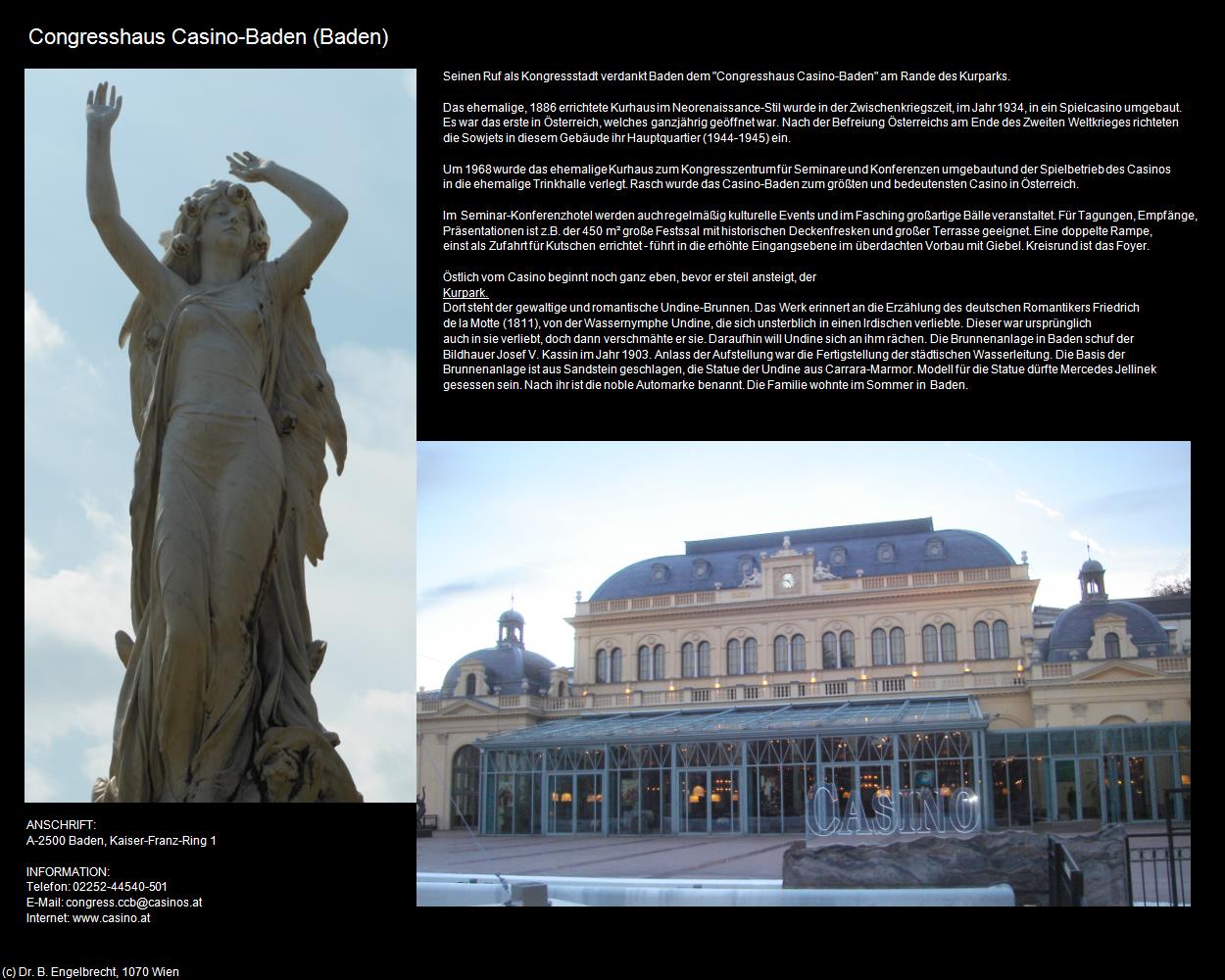 Congress-Casino (Baden bei Wien) in Kulturatlas-NIEDERÖSTERREICH(c)B.Engelbrecht