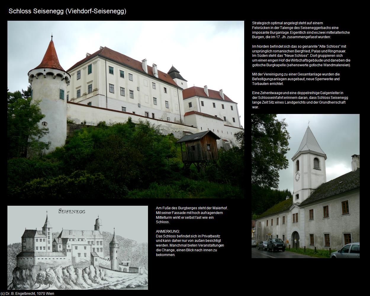 Schloss Seisenegg (Viehdorf) in Kulturatlas-NIEDERÖSTERREICH