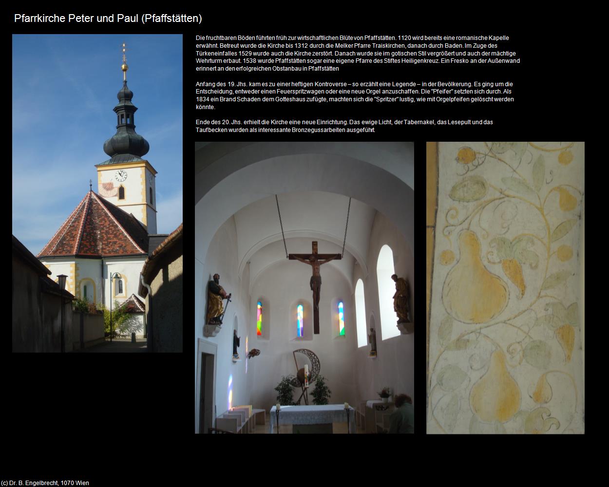 Pfk. Peter und Paul  (Pfaffstätten) in Kulturatlas-NIEDERÖSTERREICH