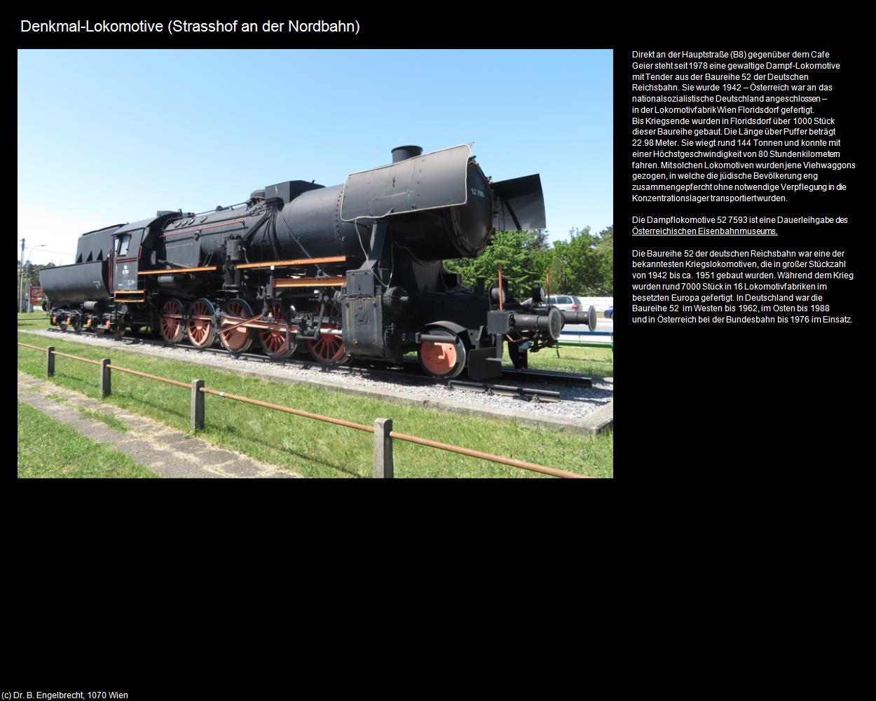 Denkmal-Lokomotive (Strasshof an der Nordbahn) in Kulturatlas-NIEDERÖSTERREICH(c)B.Engelbrecht