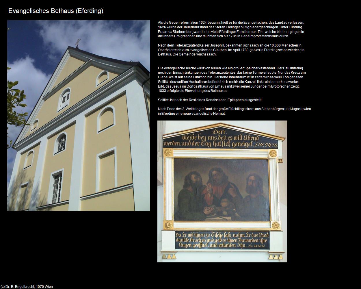 Evangelisches Bethaus (Eferding) in Kulturatlas-OBERÖSTERREICH