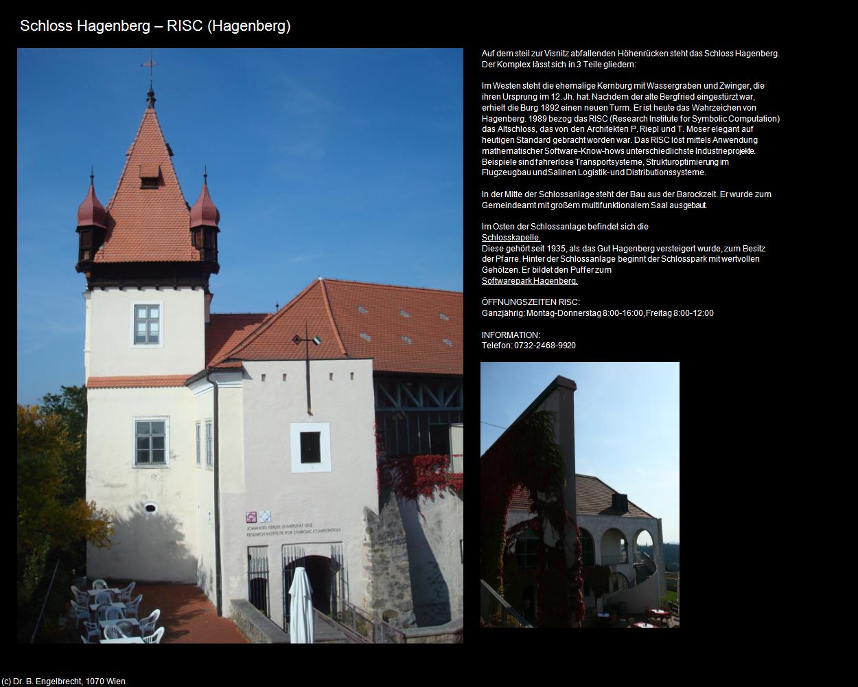 Schloss Hagenberg - RISC (Hagenberg) in Kulturatlas-OBERÖSTERREICH(c)B.Engelbrecht