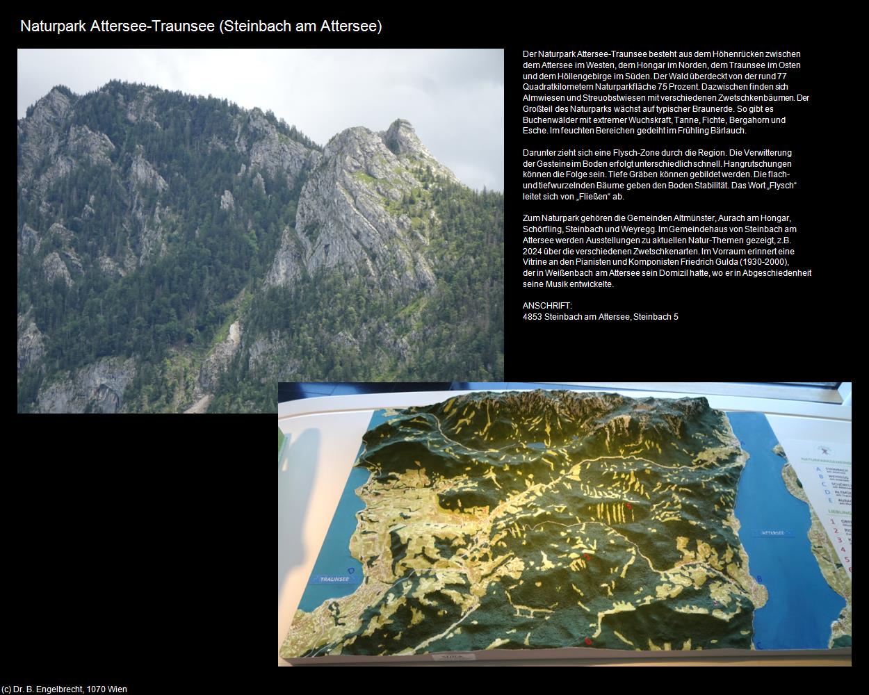 Naturpark Attersee-Traunsee  (Steinbach am Attersee) in Kulturatlas-OBERÖSTERREICH