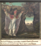 Kopfabdruck des hl. Wolfgang (Sankt Gilgen)