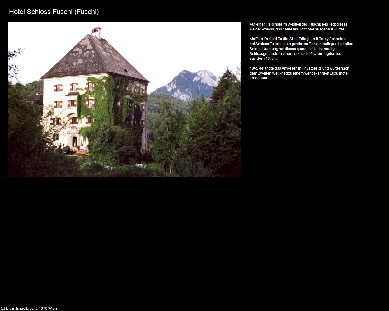 Hotel Schloss Fuschl (Fuschl) in Kulturatlas-SALZBURG