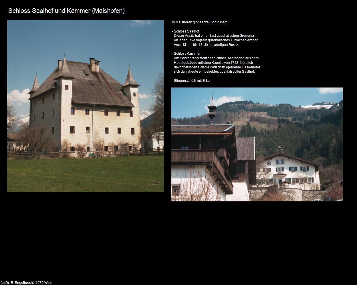 Schloss Saalhof und Kammer (Maishofen) in Kulturatlas-SALZBURG