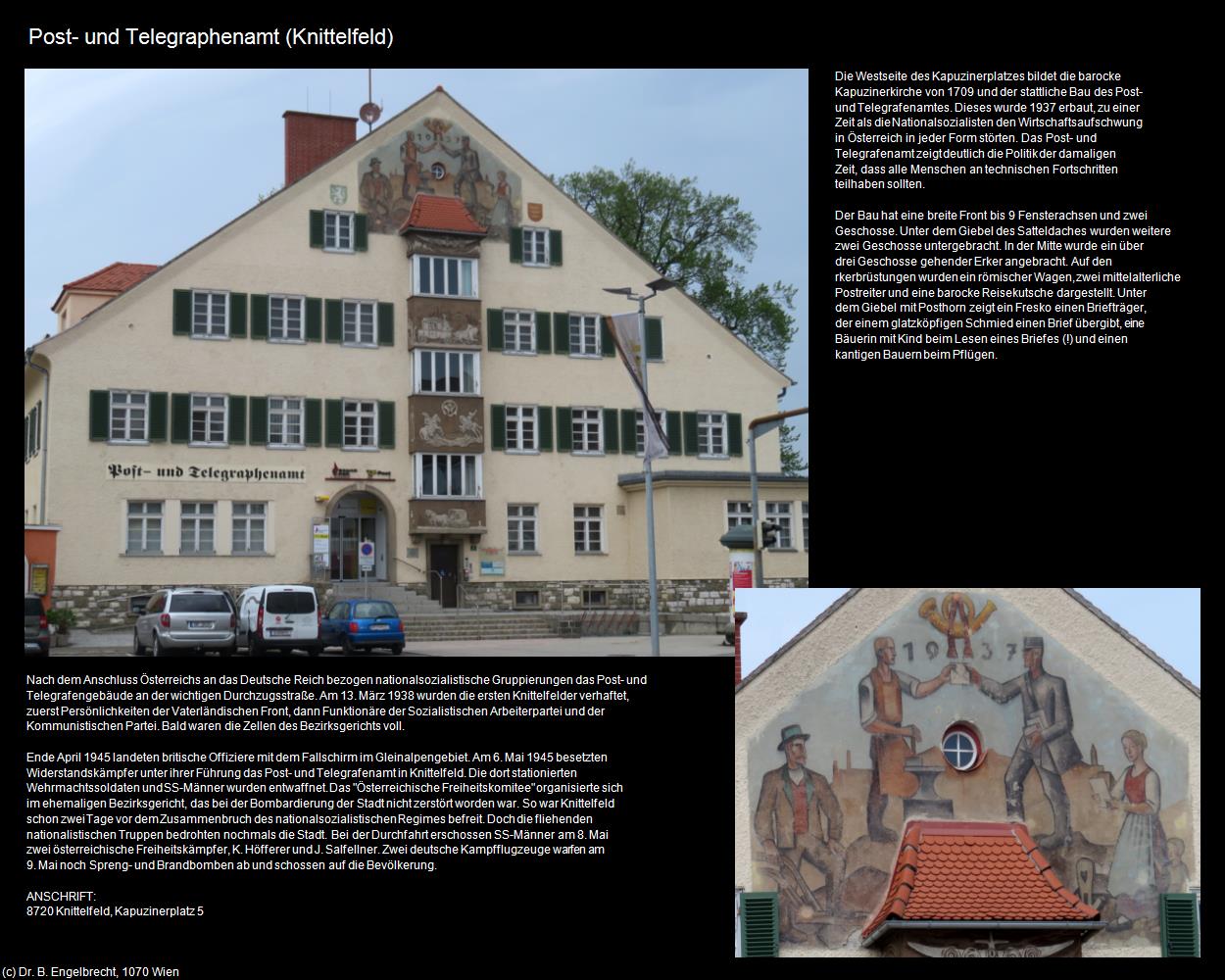 Post- und Telegraphenamt (Knittelfeld) in Kulturatlas-STEIERMARK