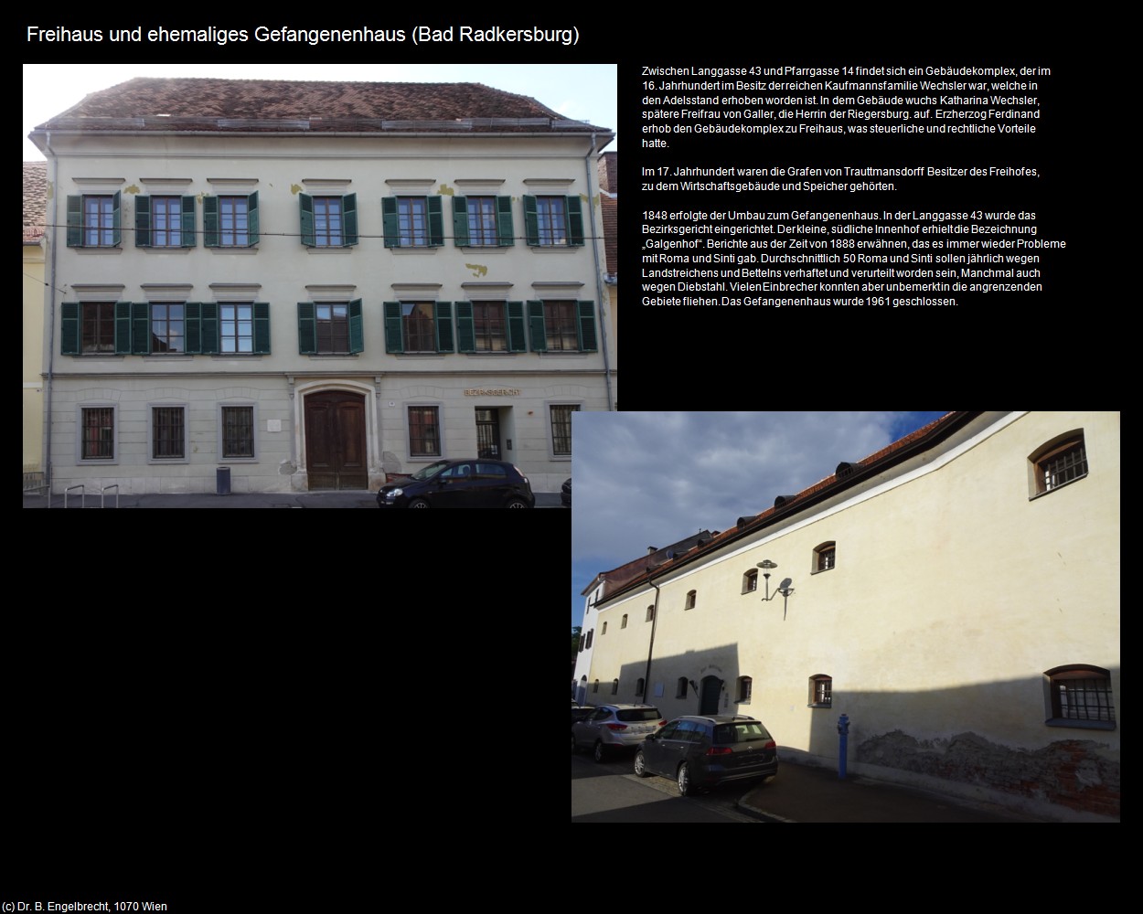 Freihaus und ehem. Gefangenenhaus (Bad Radkersburg) in Kulturatlas-STEIERMARK
