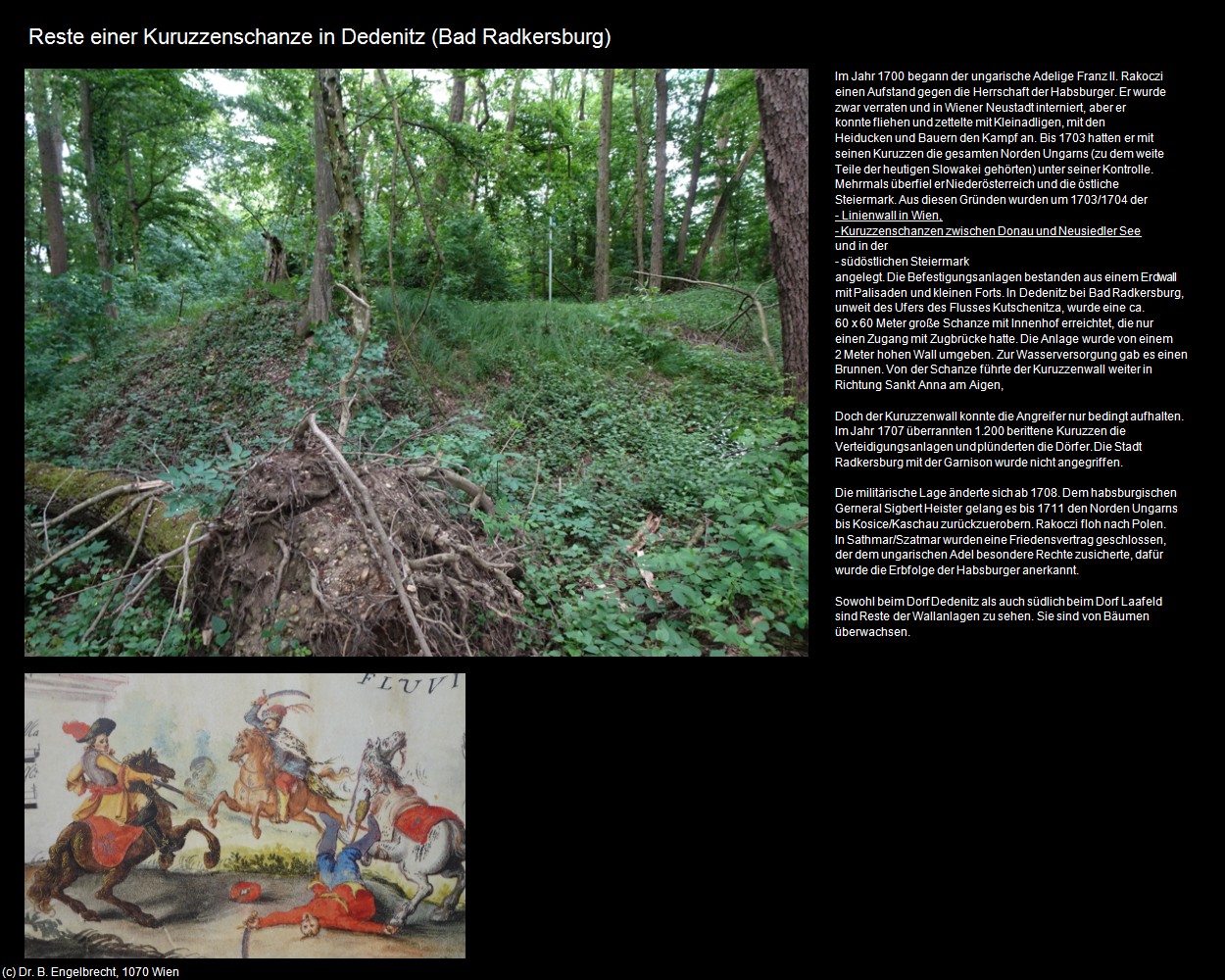 Reste einer Kuruzzenschanze in Dedenitz (Bad Radkersburg) in Kulturatlas-STEIERMARK(c)B.Engelbrecht