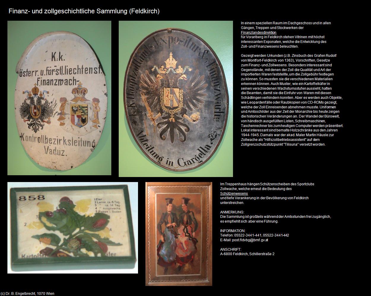 Finanz- und Zollgeschichtlicher Sammlung (Feldkirch) in Kulturatlas-VORARLBERG(c)B.Engelbrecht