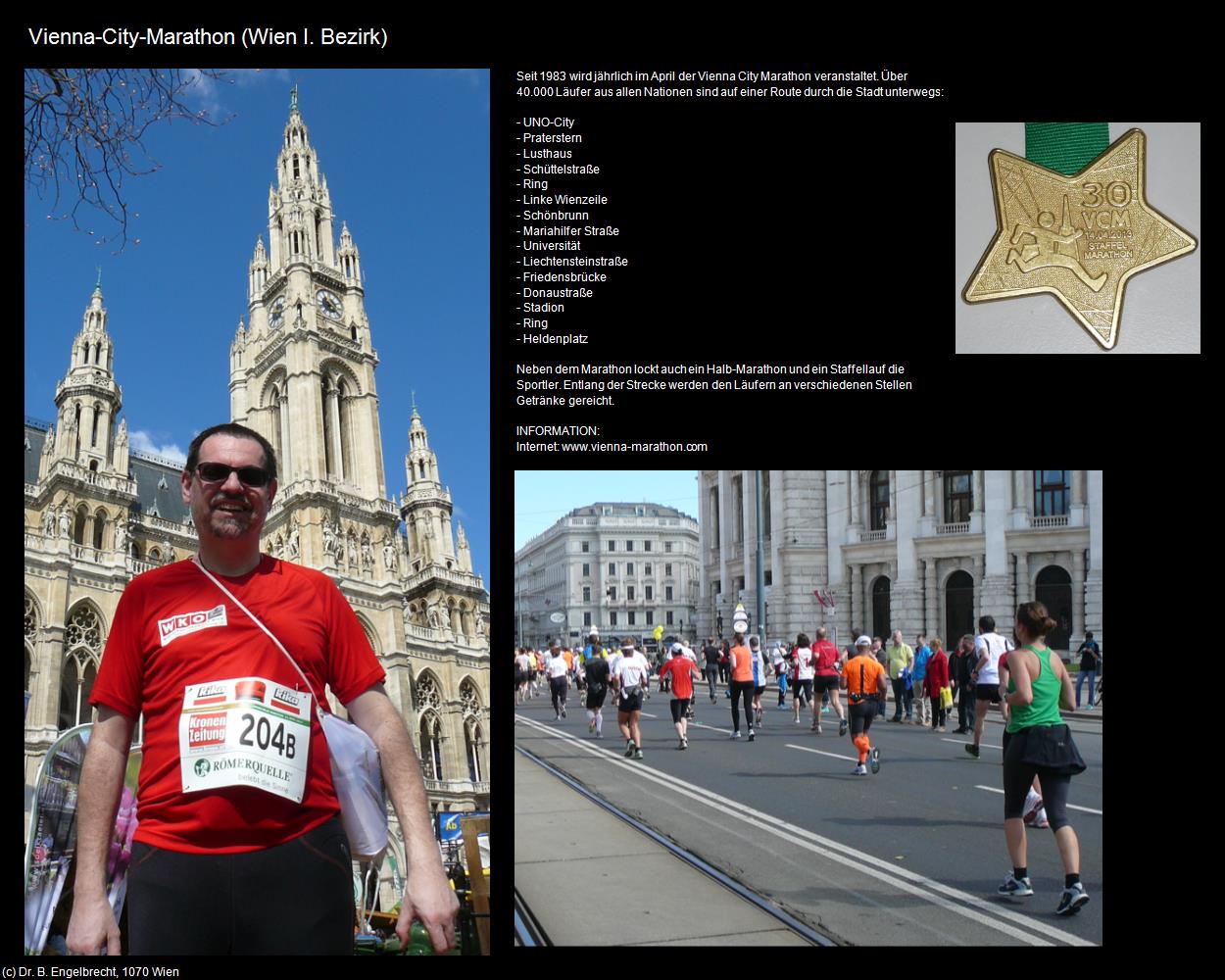Vienna-City-Marathon (I. Bezirk-Innere Stadt) in Kulturatlas-WIEN