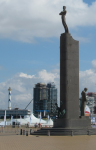 Sandstrand und Nationaldenkmal  (Oostende)