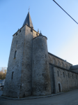 Collegiale Saint-Hadelin I (Celles bei Houyet)