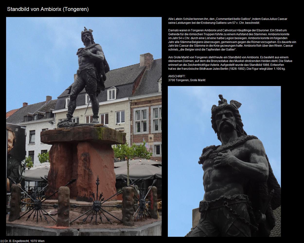 Standbild von Ambiorix  (Tongeren) in Kulturatlas-BELGIEN