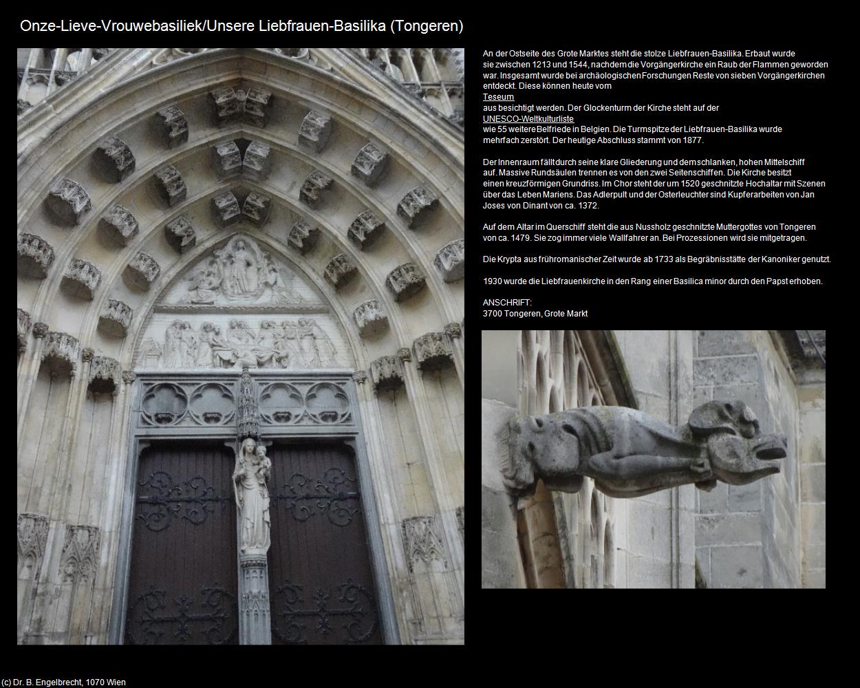 Unsere Liebfrauen-Basilika (Tongeren) in Kulturatlas-BELGIEN(c)B.Engelbrecht