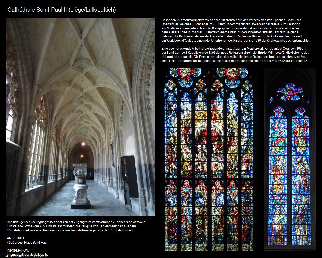 Cathedrale Saint-Paul II (Liege/Lulk/Lüttich) in Kulturatlas-BELGIEN